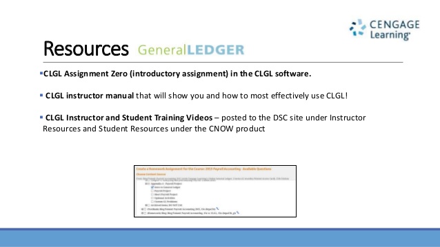 cengage higher learning instructor resources